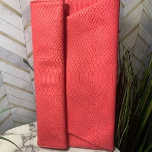 Coral Orange Cluch Crossbody